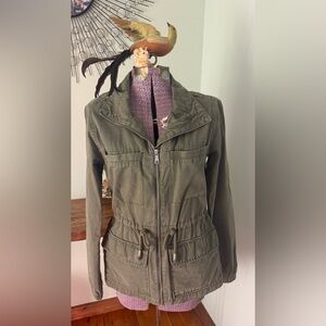 Old Navy Utility Jacket in Army Green